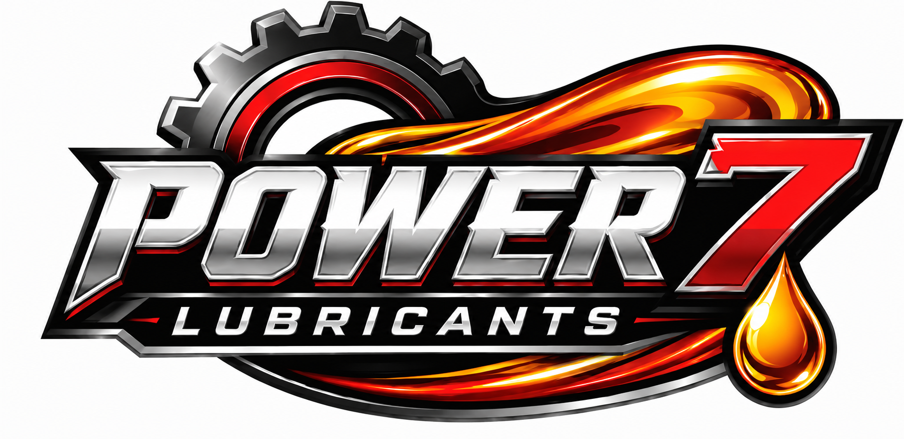 Power 7 Lubricants Logo